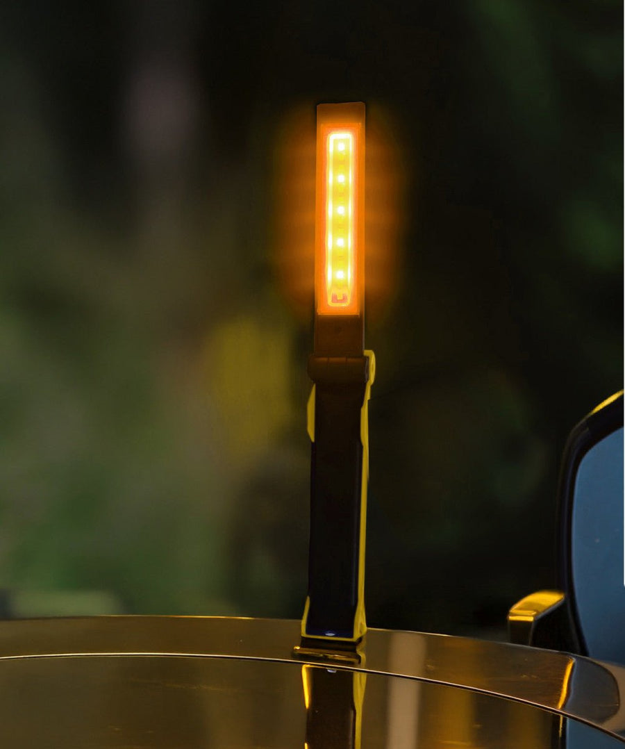 LED's Work Oplaadbare LED Werklamp op accu 600 - Werkt draadloos - Met magneet en haak Bouwlampen led.gl