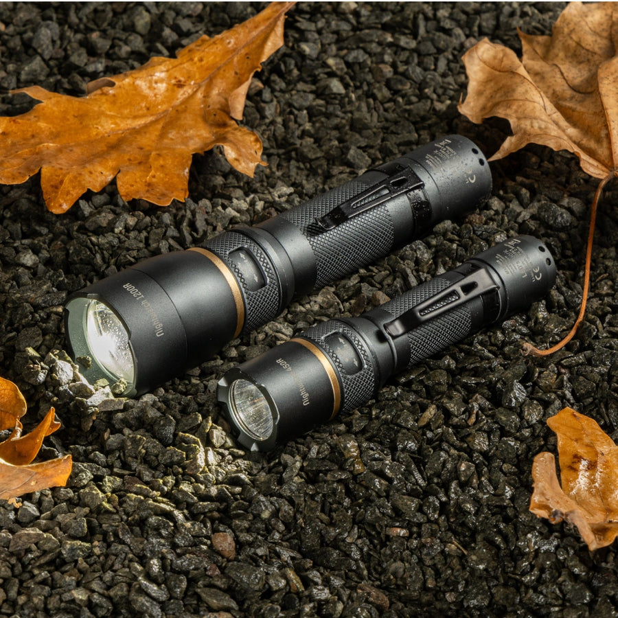 LED's Work Oplaadbare LED Zaklamp - 1200 Lumen - IPX7 Waterdicht - Met 3 lichtstanden led.gl