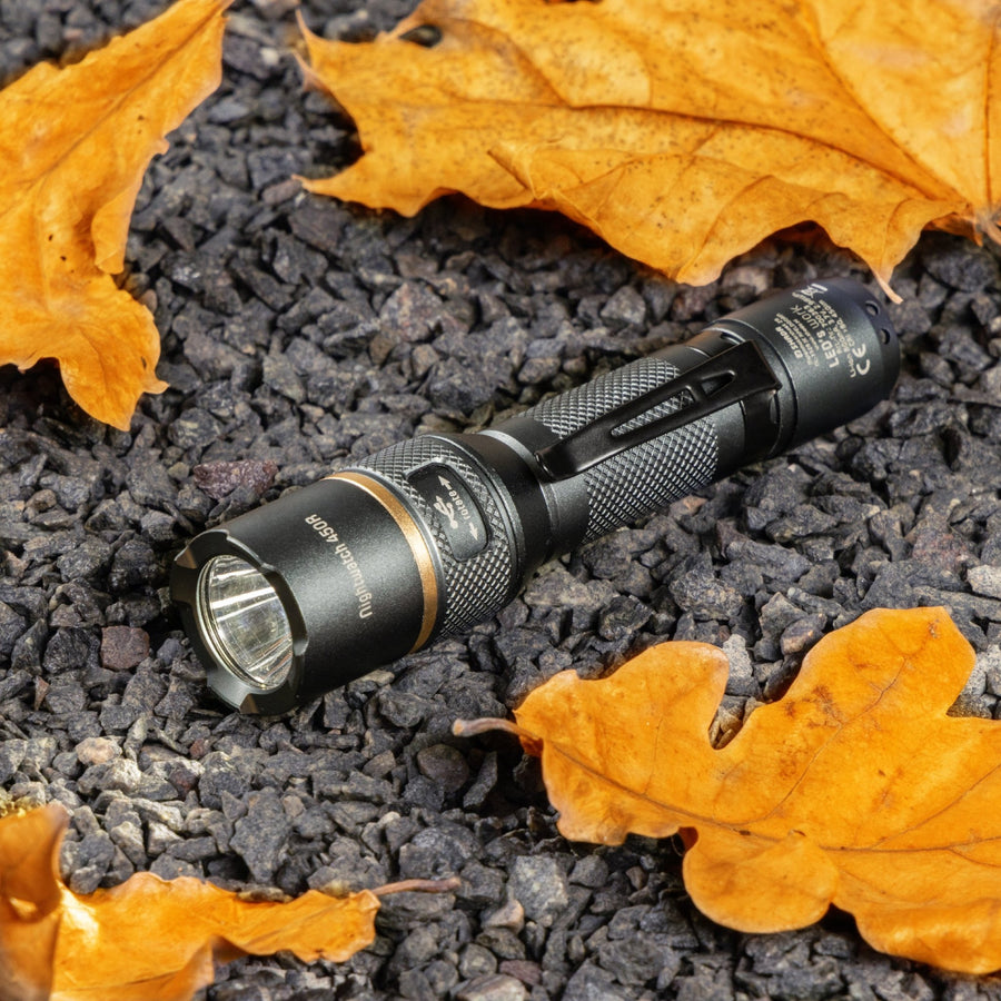 LED's Work Oplaadbare LED Zaklamp - 450 Lumen - IPX7 Waterdicht - Met 3 lichtstanden led.gl