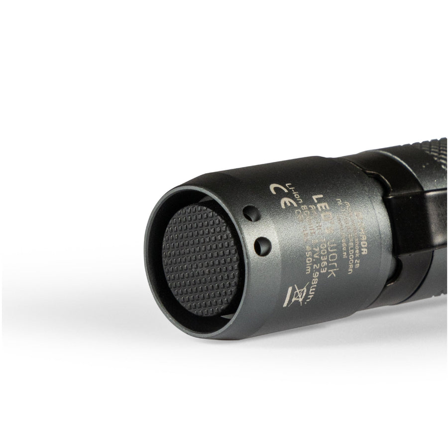 LED's Work Oplaadbare LED Zaklamp - 450 Lumen - IPX7 Waterdicht - Met 3 lichtstanden led.gl