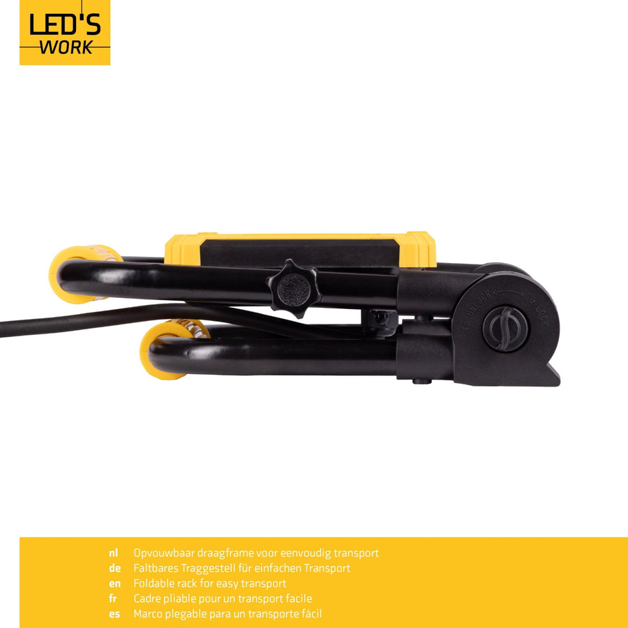 LED's Work Opvouwbare Bouwlamp 3900 - 30W LED - 3 meter kabel Bouwlampen led.gl