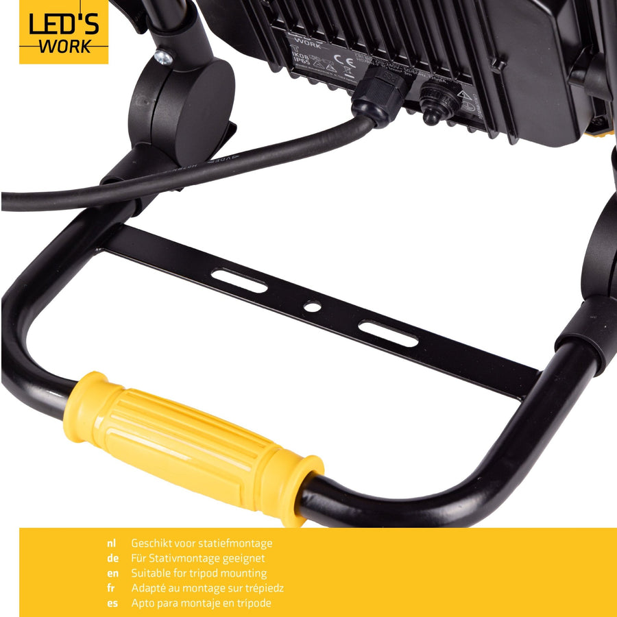 LED's Work Opvouwbare Bouwlamp 3900 - 30W LED - 3 meter kabel Bouwlampen led.gl