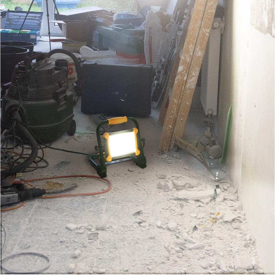 LED's Work Opvouwbare Bouwlamp 3900 - 30W LED - 3 meter kabel Bouwlampen led.gl