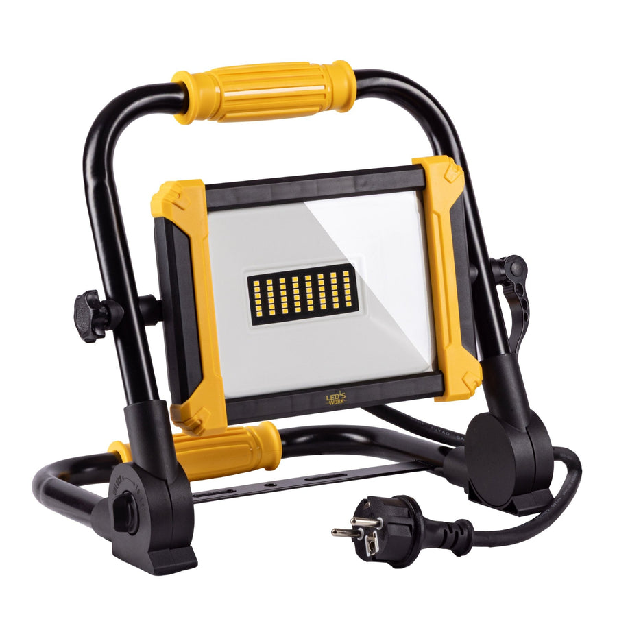 LED's Work Opvouwbare Bouwlamp 3900 - 30W LED - 3 meter kabel Bouwlampen led.gl