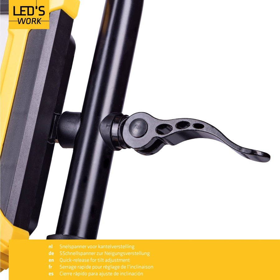 LED's Work Opvouwbare Bouwlamp 6400 - 50W - 5 meter kabel Bouwlampen led.gl