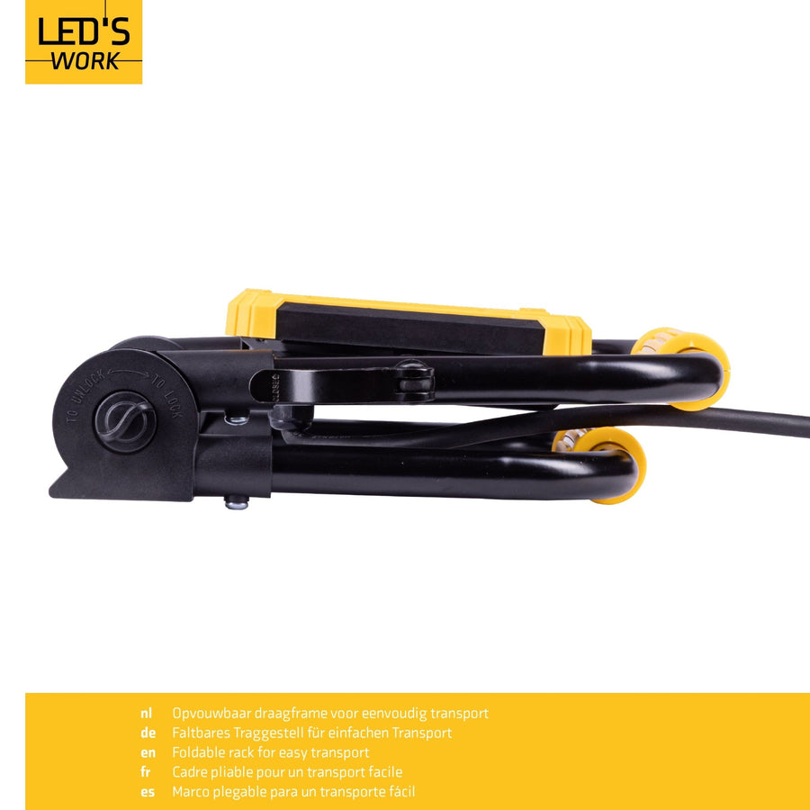 LED's Work Opvouwbare Bouwlamp 6400 - 50W - 5 meter kabel Bouwlampen led.gl