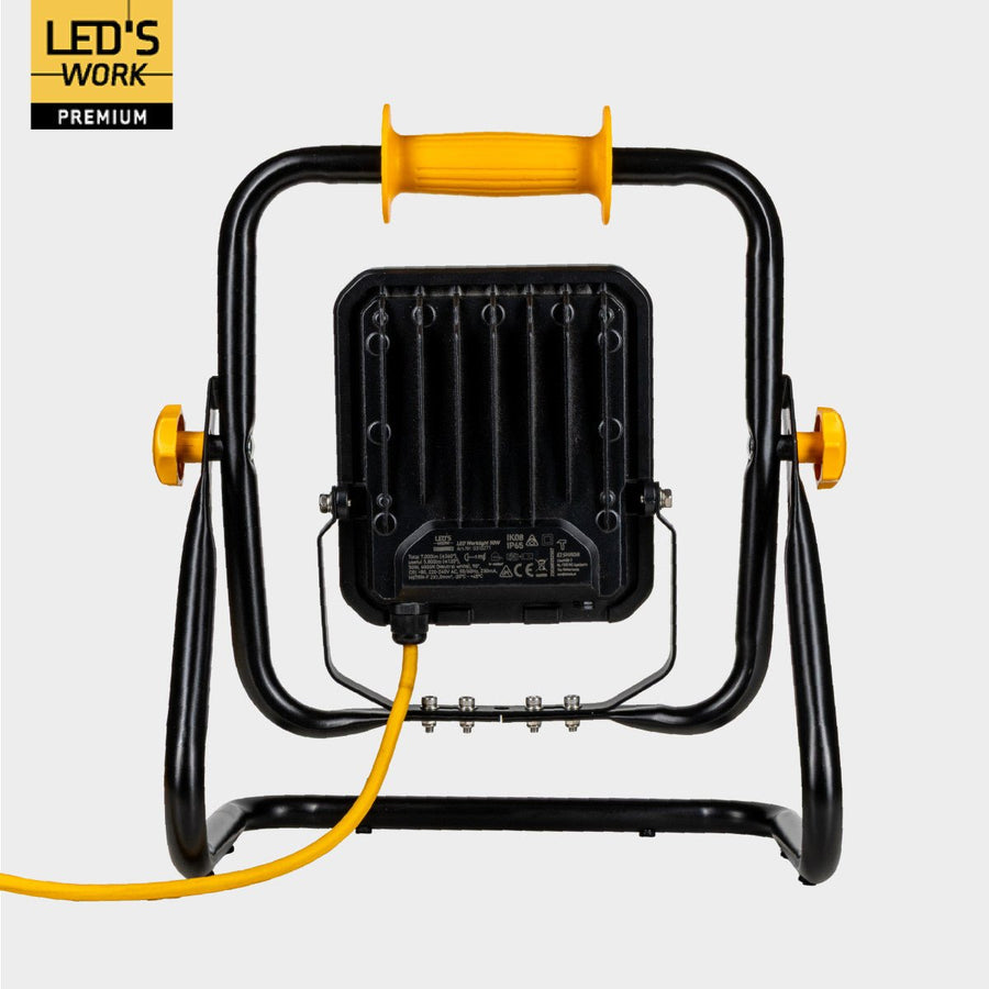 LED's work Premium Professionele Bouwlamp Klasse 2 – 50W | 7000 lm | 4000K Werklampen led.gl