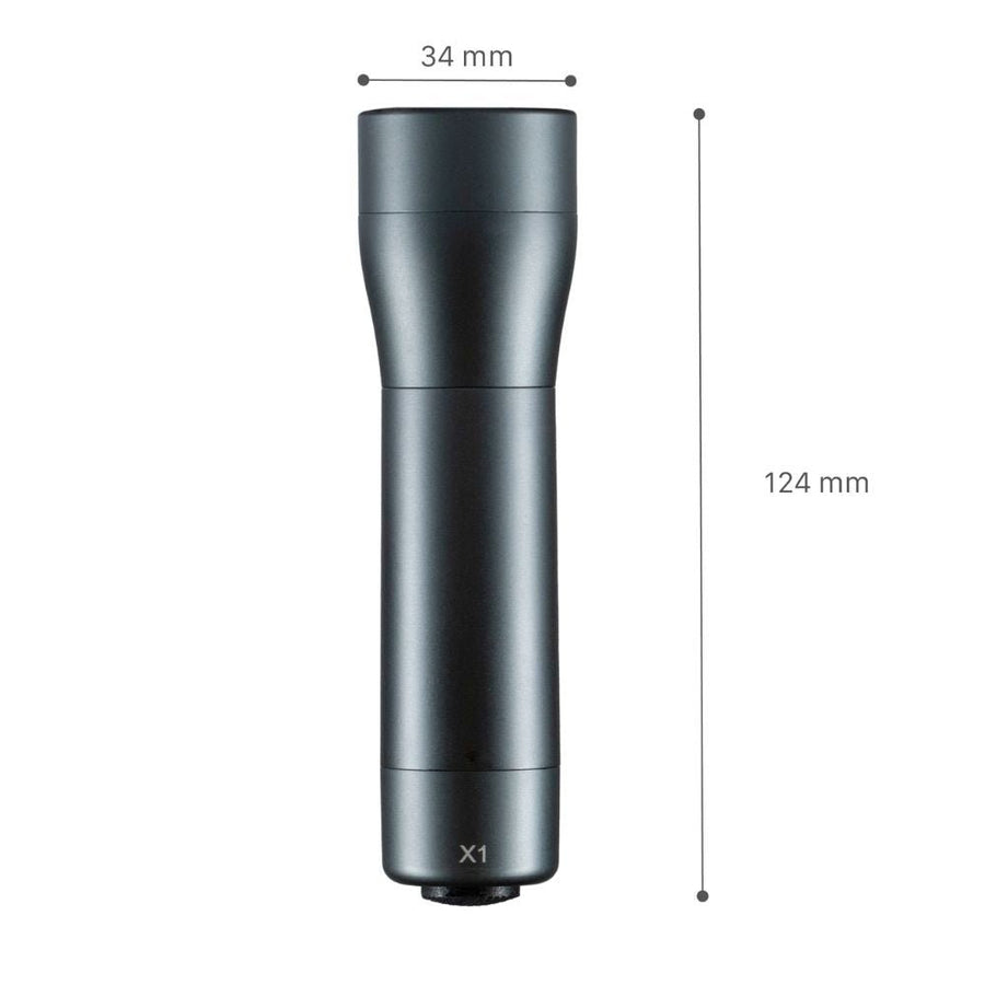 LED's Work Zaklamp op Batterijen (3x AAA) - 120 lumen - IPX4 Spatwaterdicht - Dimbaar in 3 standen led.gl