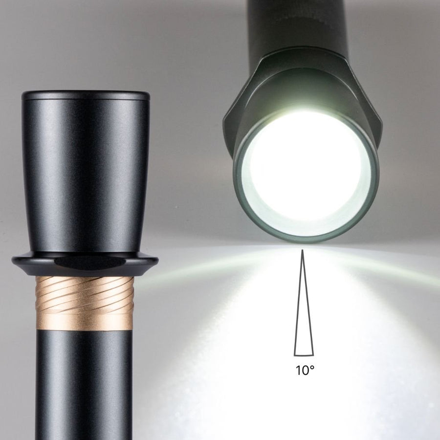 LED's Work Zaklamp op Batterijen (6x AAA) - 900 lumen - IPX4 Spatwaterdicht - Dimbaar in 3 standen led.gl