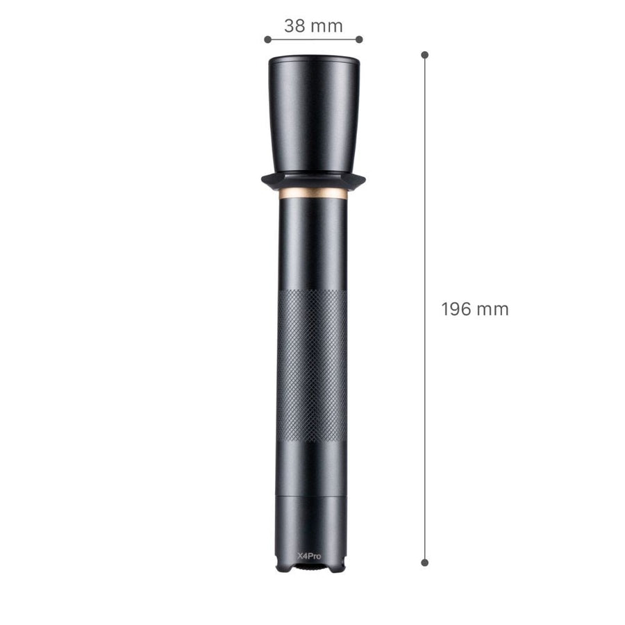 LED's Work Zaklamp op Batterijen (6x AAA) - 900 lumen - IPX4 Spatwaterdicht - Dimbaar in 3 standen led.gl