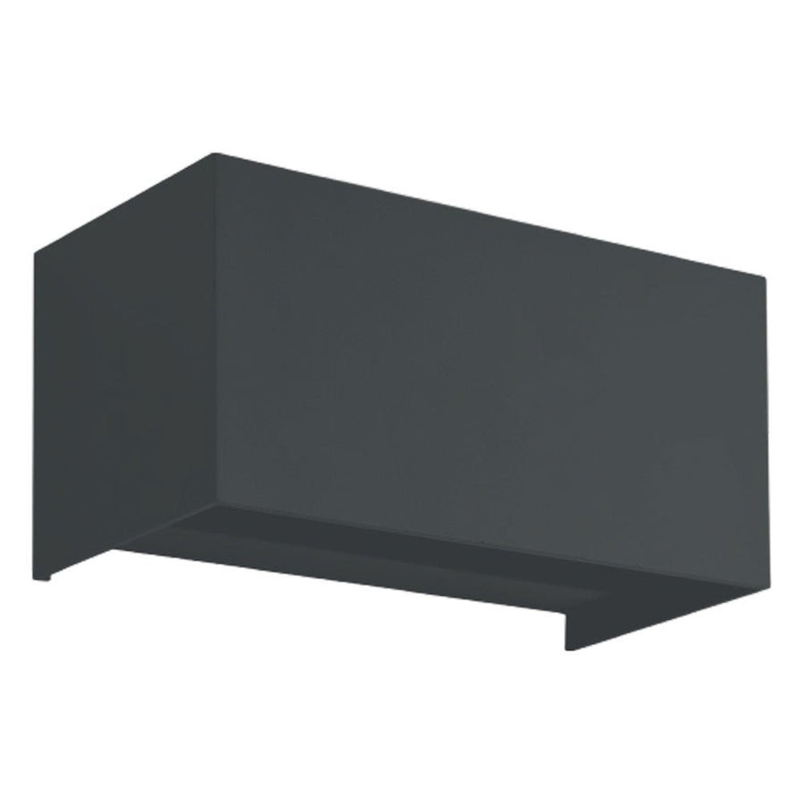 Lumo Recta Antraciet - Wandarmatuur zonder lichtbron - Excl 2xG9 - IP65 Wandlampen led.gl