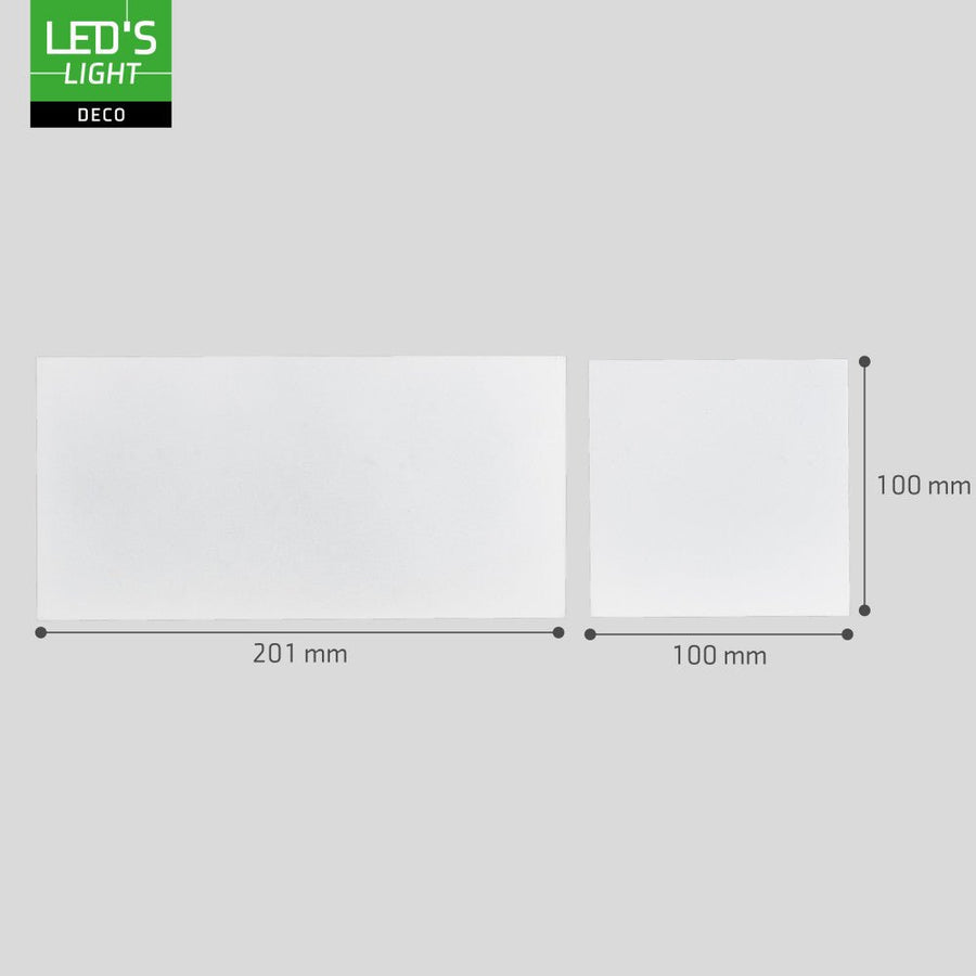 Lumo Recta Wit - Wandarmatuur zonder lichtbron - Excl 2xG9 - IP65 Wandlampen led.gl