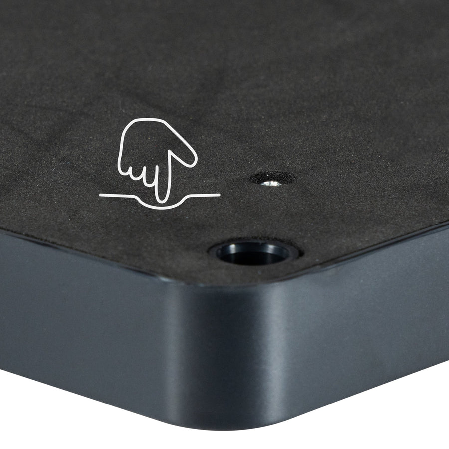 Oplaadstation voor 6 oplaadbare LED tafellampen - Docking met voeding - Zwart led.gl