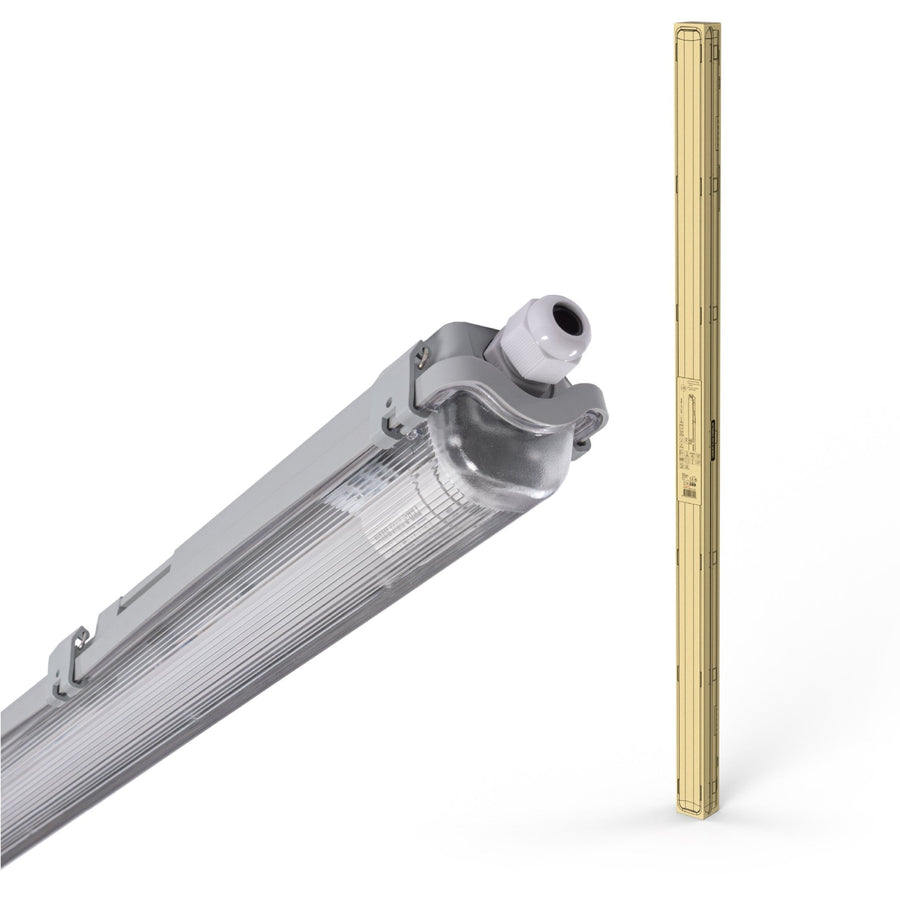 Proventa LED TL 8 armaturen met lampen 150 cm - Koud wit licht 6500 K - Waterdicht - Voordeelverpakking - 8 stuks TL verlichting led.gl