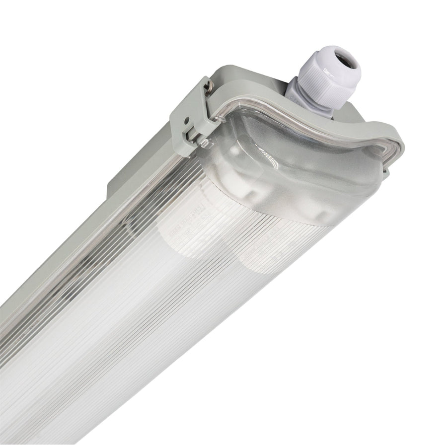Proventa LED TL dubbel armatuur met 2 buizen 150 cm - Koud wit licht 6500 K - Waterdicht - Complete set TL verlichting led.gl