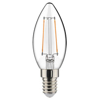 Proventa Longlife Filament LED kaarslamp met kleine E14 fitting - _ 35 mm - 1 x LED Kaarslamp Lichtbronnen led.gl