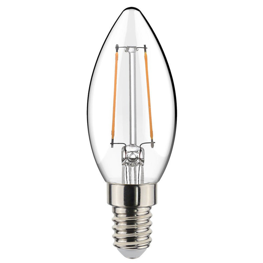 Proventa Longlife Filament LED kaarslamp met kleine E14 fitting - _ 35 mm - 1 x LED Kaarslamp Lichtbronnen led.gl