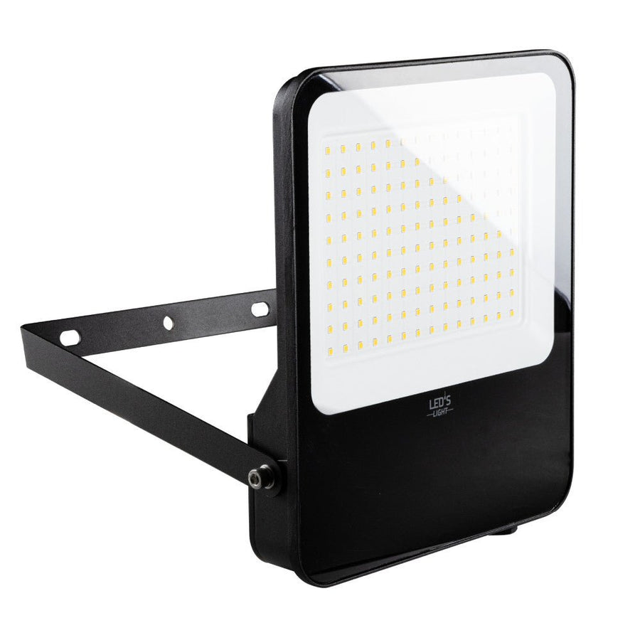 LED's Light Schijnwerper floodlight - 100W 9600lm 4000K - Zwart - IP65 Schijnwerpers led.gl