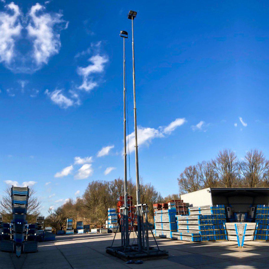 Ultra LED Schijnwerper 1000W - voor bouwterreinen, sportvelden en stadion - 155000 lumen - IP66 Bouwlampen led.gl