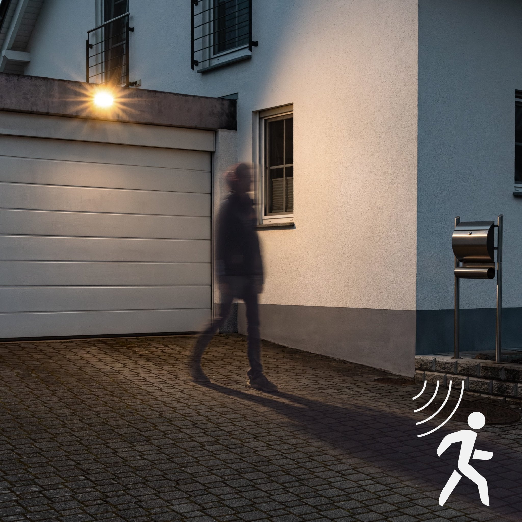 UltraFlood LED Schijnwerper 30W met Bewegingssensor en Daglichtsensor - Kantelbaar - 5400 Lumen - IP65 Schijnwerpers led.gl