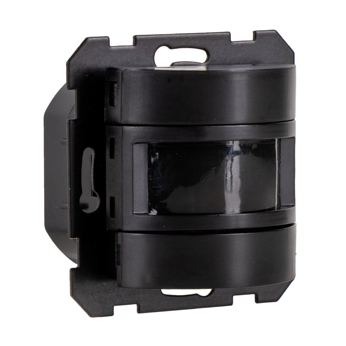 Wandschakelaar met Bewegingssensor - 55 x 55 mm inbouw - Compatibel met LED - Zwart led.gl