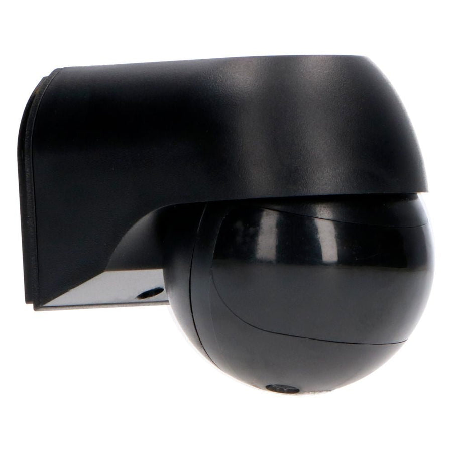 LED's Light 2-in-1 Bewegingsmelder met 12 meter bereik - Voor binnen & buiten - Wandmontage - Zwart Sensoren led.gl