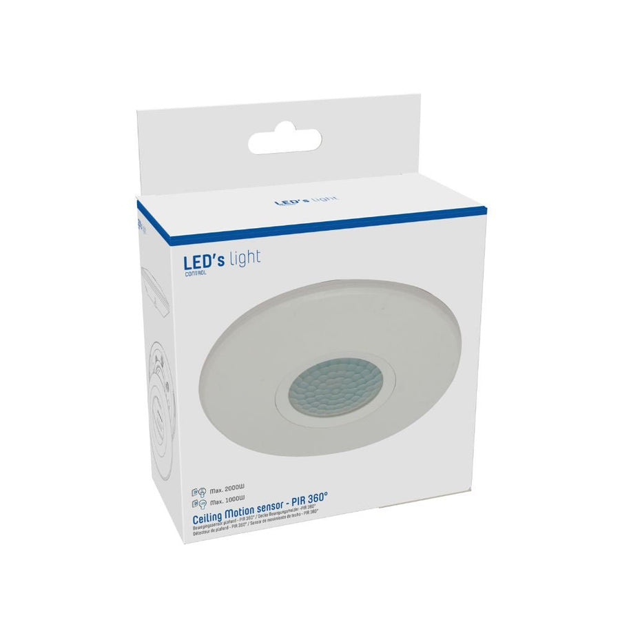 2in1 bewegingsmelder plafond - Bewegingssensor & Daglichtsensor - 6 meter bereik Sensoren led.gl