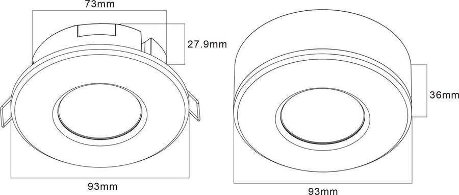 LED's Light Plafond Bewegingsmelder - Bewegingssensor en daglichtsensor - 360 graden detectie - 8 meter bereik Sensoren led.gl