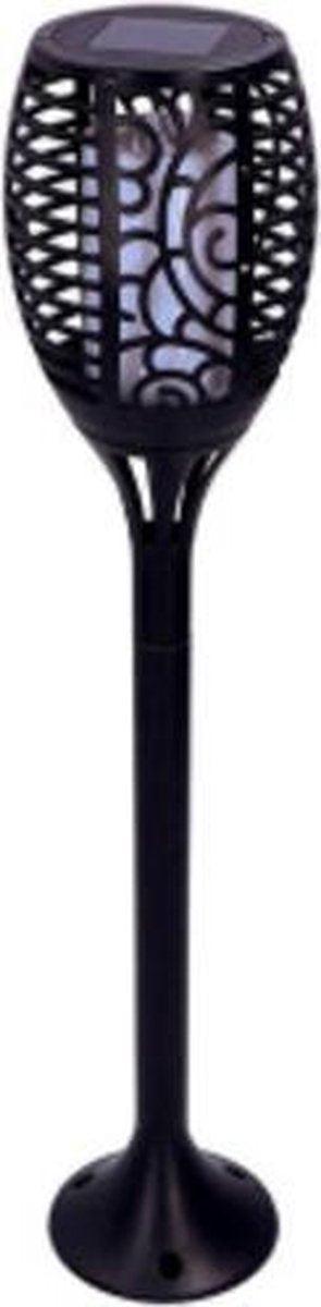 3in1 Solar Tuinlamp Fakkel met sensor - Priklamp, Wandlamp en tafellamp in 1 - 41 cm Buitenlampen led.gl