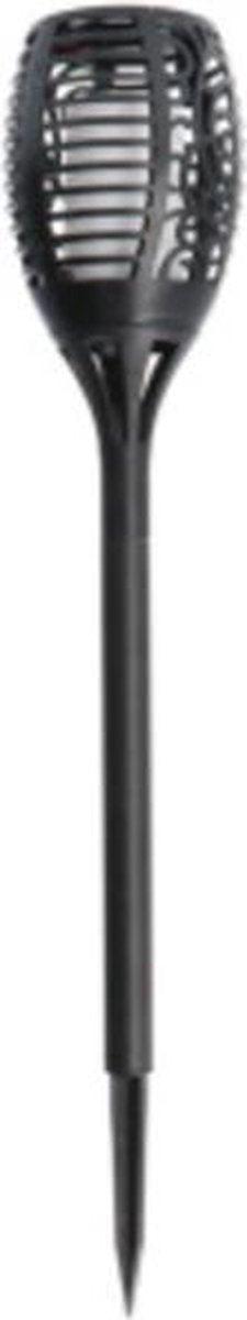 3in1 Solar Tuinlamp Fakkel met sensor - Priklamp, Wandlamp en tafellamp in 1 - 41 cm Buitenlampen led.gl