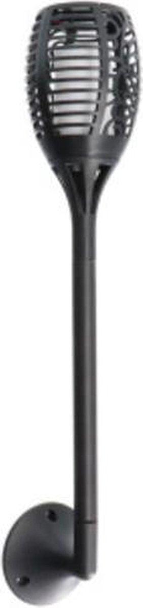 3in1 Solar Tuinlamp Fakkel met sensor - Priklamp, Wandlamp en tafellamp in 1 - 41 cm Buitenlampen led.gl