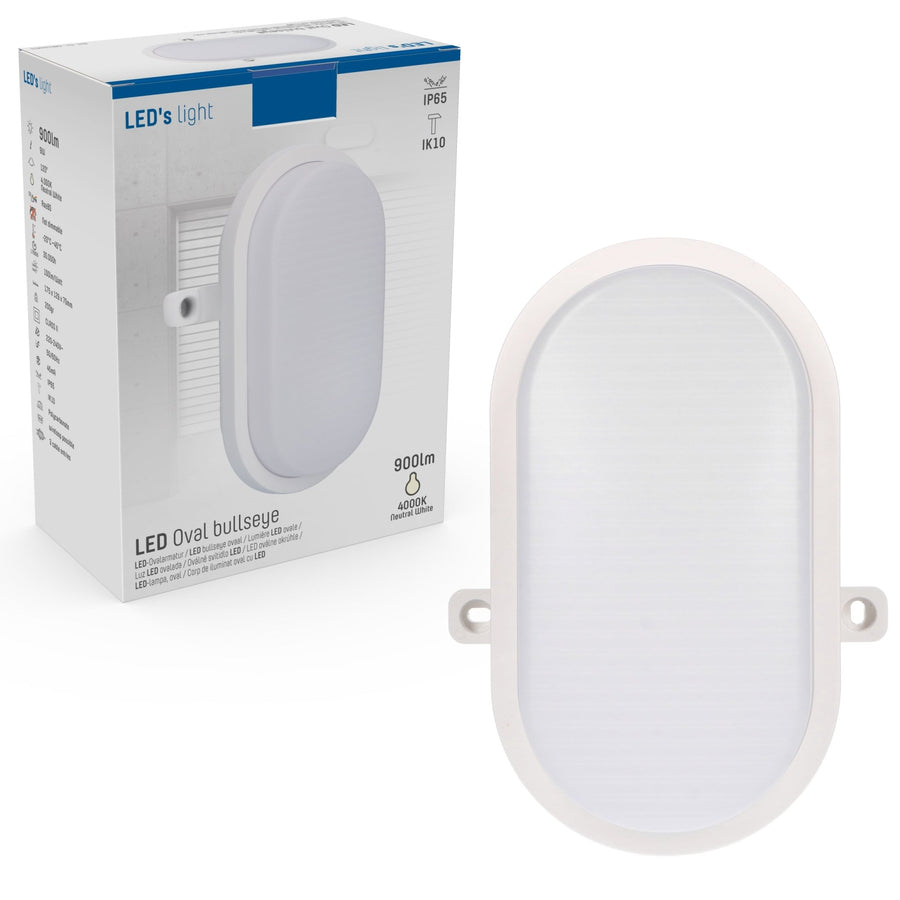 Bull Eye Plafondlamp Wandlamp - IP65 Waterdicht - voor binnen en buiten - 18 cm Plafondlampen led.gl