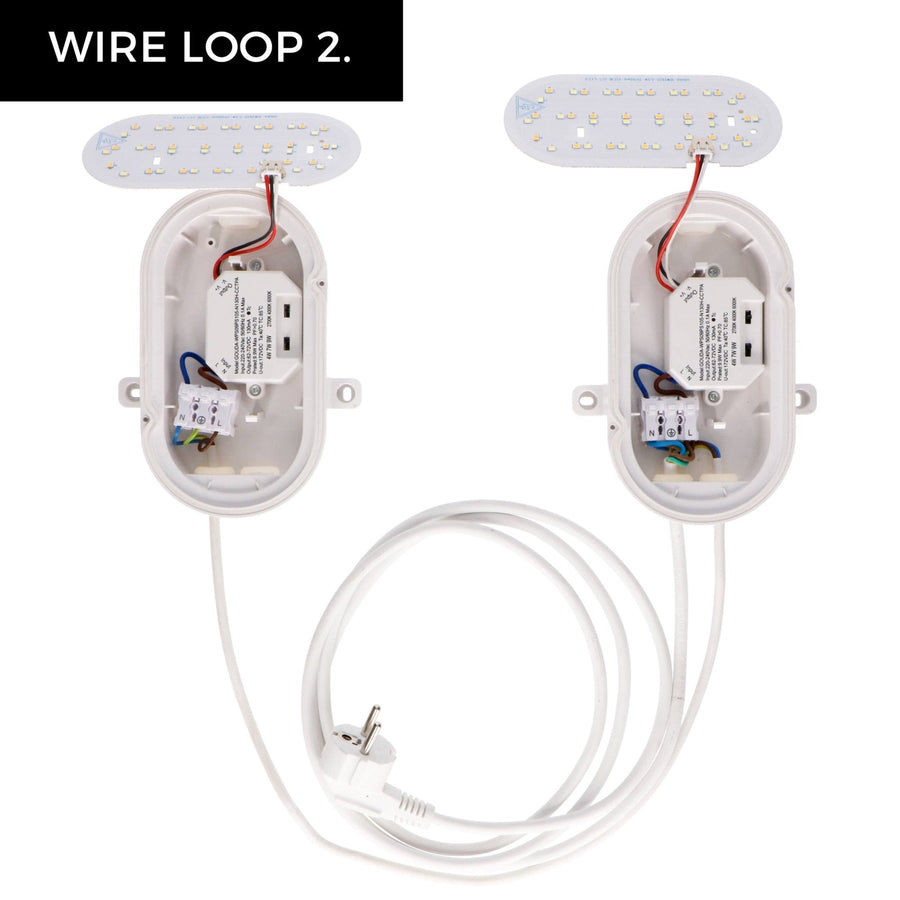 CCT Bull Eye Lamp voor plafond & wand - IP65 - Geschikt voor binnen en buiten - 18 cm Plafondlampen led.gl