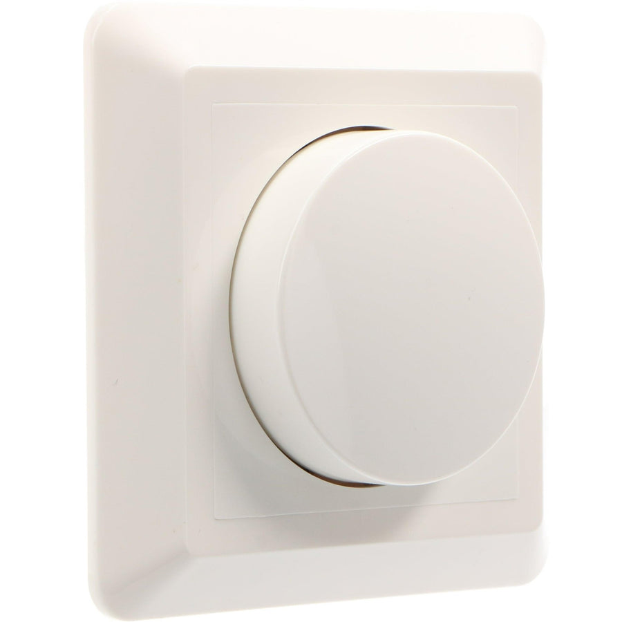 LED's Light Complete Dimmerknop met Frame - Wit - Past in frames van GIRA, JUNG, Busch-Jaeger Dimmers led.gl