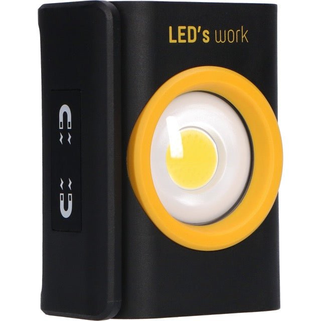 LED's Work Compacte LED Werklamp 1000 - Met oplaadbare accu – Dimbaar in 10 stappen – IP65 Werklampen led.gl