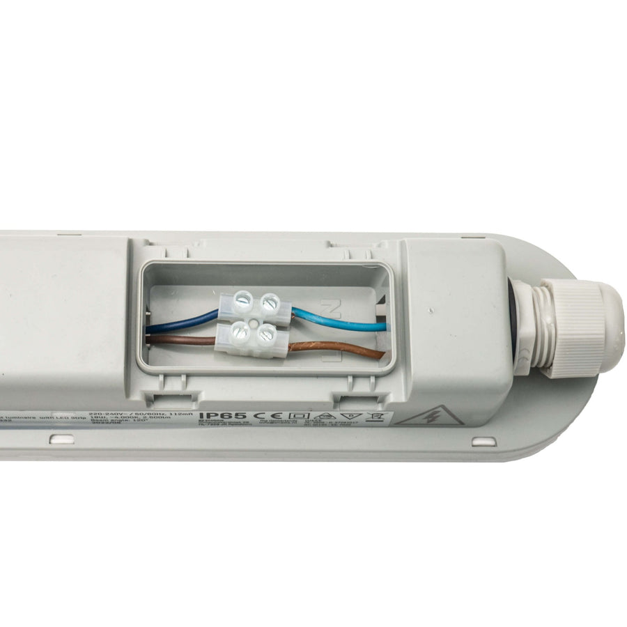 4 PACK - LED's Light Universele LED TL verlichting compleet 120 cm - voor binnen en buiten - 2500 lm TL verlichting led.gl