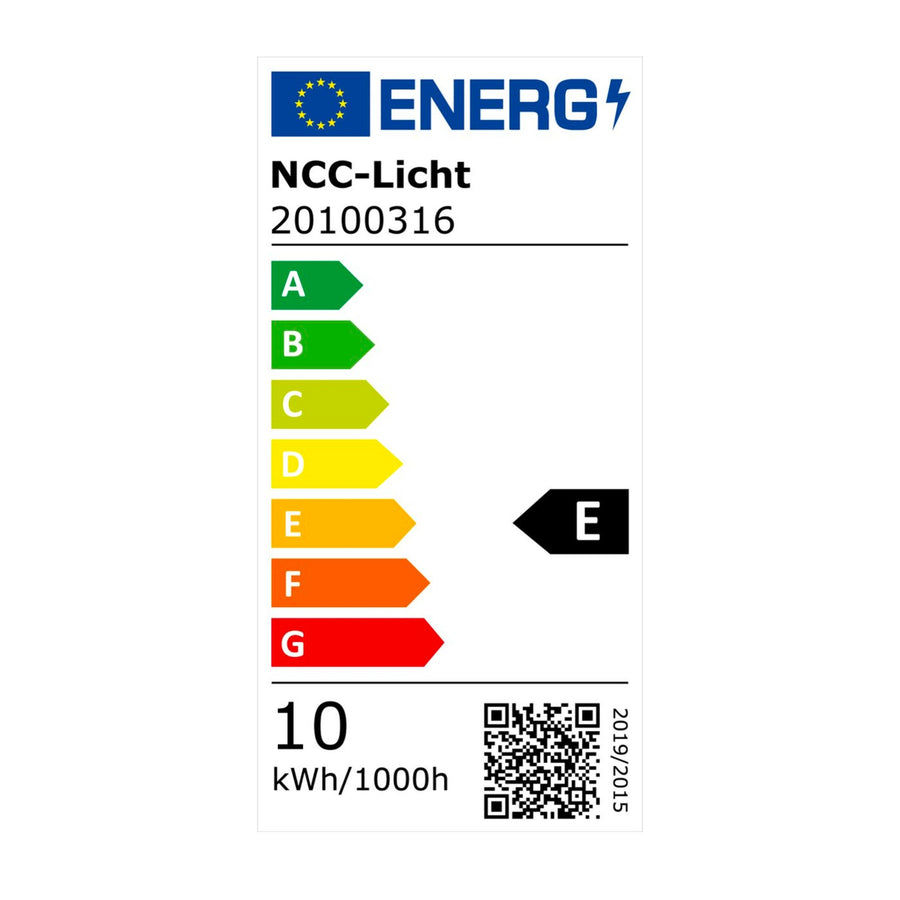 Complete LED Onderbouwverlichting 60 cm - Met koppelstuk en voeding - 4000K led.gl
