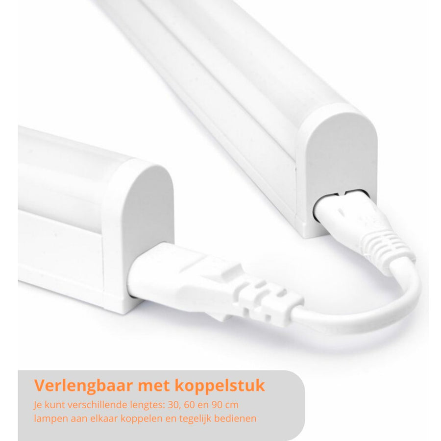 Complete LED Onderbouwverlichting 86 cm - Met koppelstuk en voeding - 4000K led.gl