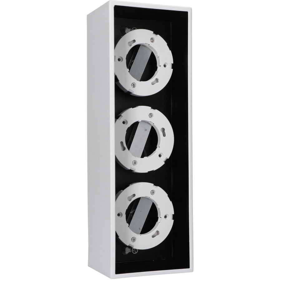 LED's Light Cube LED Plafondlamp - 3 lichtpunten - Draaibaar licht - Staal - 30 x 8 cm - Wit Plafondlampen led.gl
