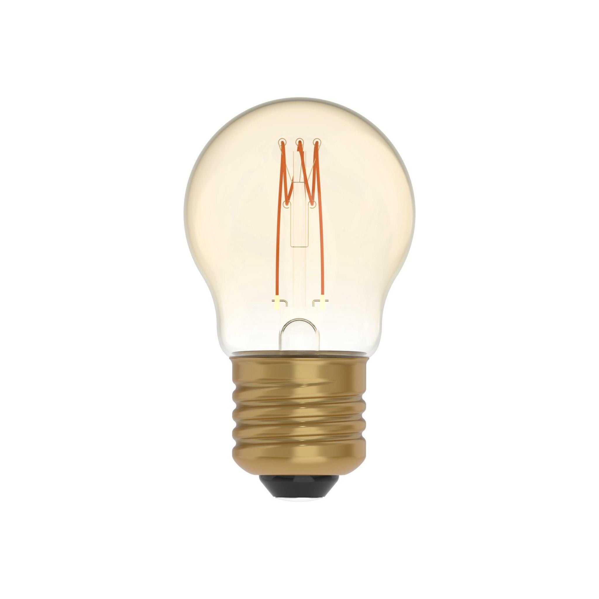 LED Lamp goud E27 - Gloeilamp design - Dimbaar extra warm wit - 1800K Decoratieve Lichtbronnen led.gl