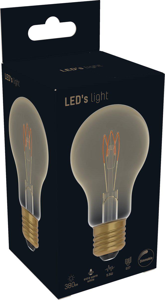LED Lamp E27 goud - Vintage design - Dimbaar extra warm wit licht Decoratieve Lichtbronnen led.gl