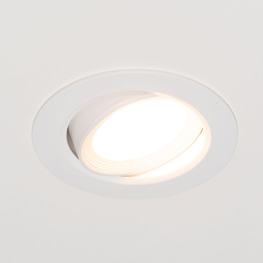 LED's Light 3-pack DimPro LED Inbouwspots Wit - Ø 68mm - Kantelbaar - Dimbaar - Warm wit Inbouwspots led.gl