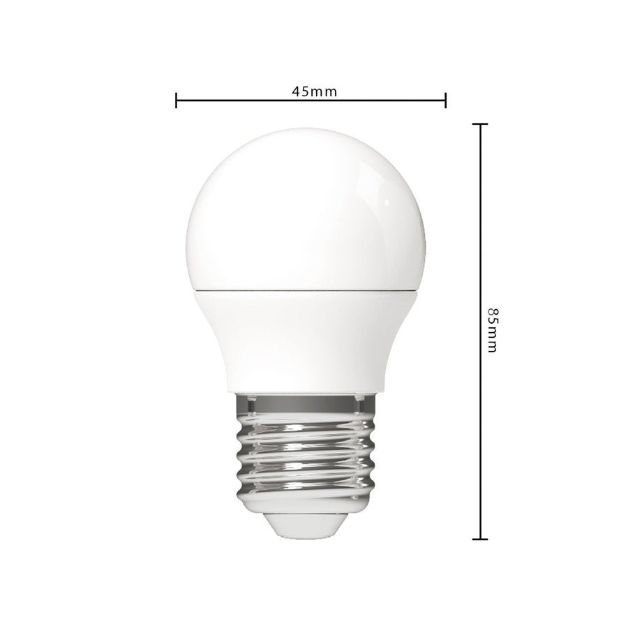 Dimbare E27 LED Lamp - Dimbaar naar extra warm wit - 1 lamp Dimbare lampen led.gl