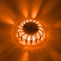 LED's Light Draadloze LED Zwaailamp op Batterijen - 9 standen - Magnetisch & Waterdicht - Oranje Noodverlichting led.gl