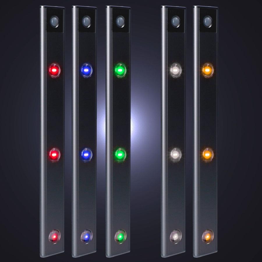 LED's Light EasyFix Kastverlichting onderbouwverlichting met Bewegingssensor - RGB functie - 3 lichtpunten - Draadloos en oplaadbaar - 35 cm Kastverlichting led.gl
