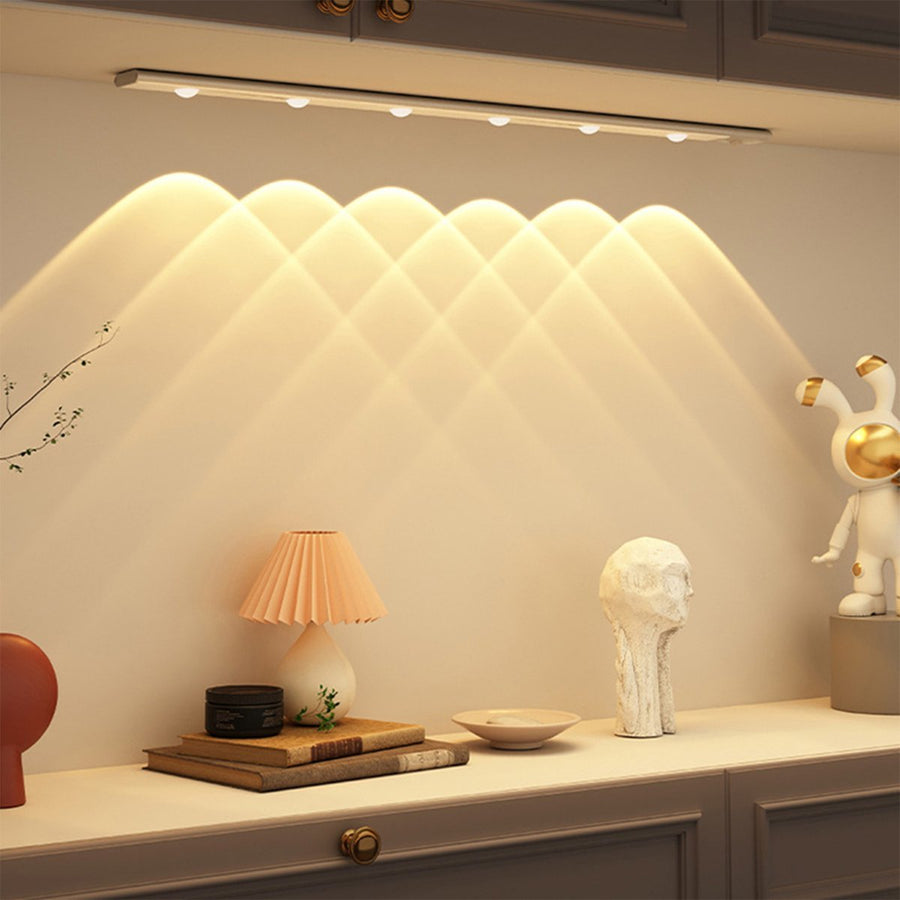 LED's Light EasyFix Kastverlichting met Bewegingssensor - RGB functie - 6 lichtpunten - Draadloos en oplaadbaar - 68,5 cm Kastverlichting led.gl