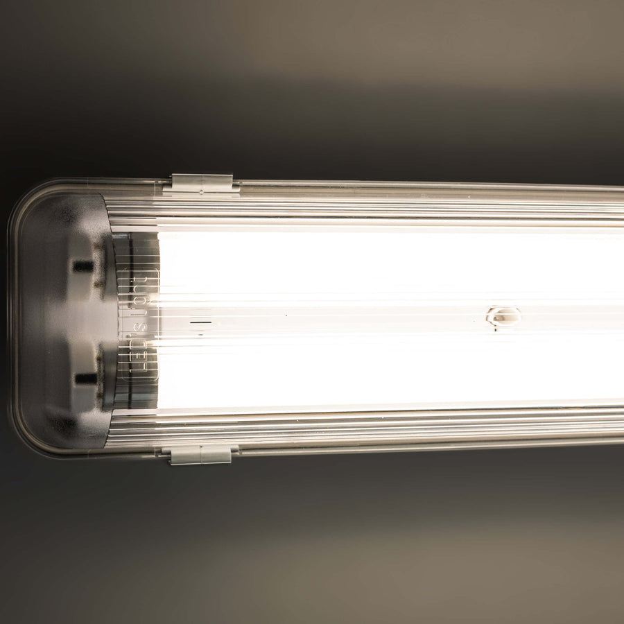 LED's Light Dubbele LED TL lamp 120 cm - compleet met LED buizen - Binnen en buiten - 4260 lm - 4000K - 2x11.5W - 185lm/w - Energielabel B TL verlichting led.gl