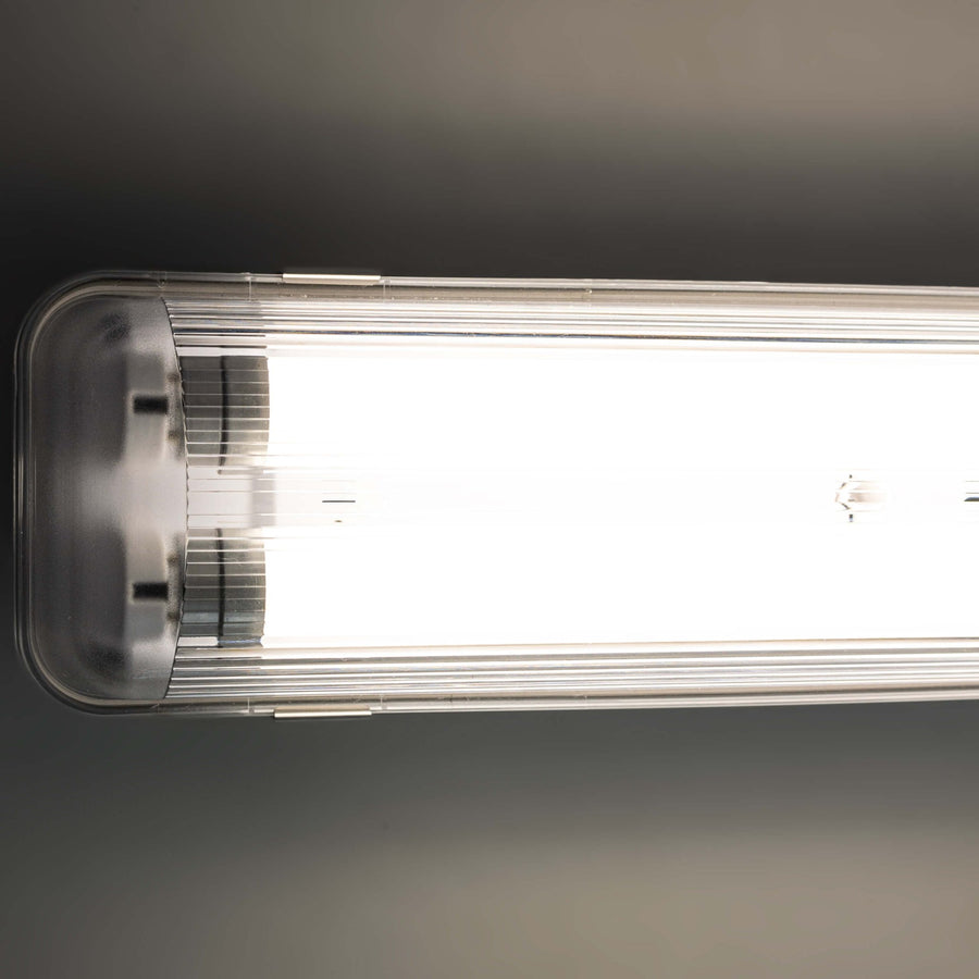 LED's Light Dubbele LED TL lamp 150 cm - compleet met LED buizen - Binnen en buiten - 6120 lm - 2x16.5W - 4000K - 185lm/w - Energielabel B TL verlichting led.gl
