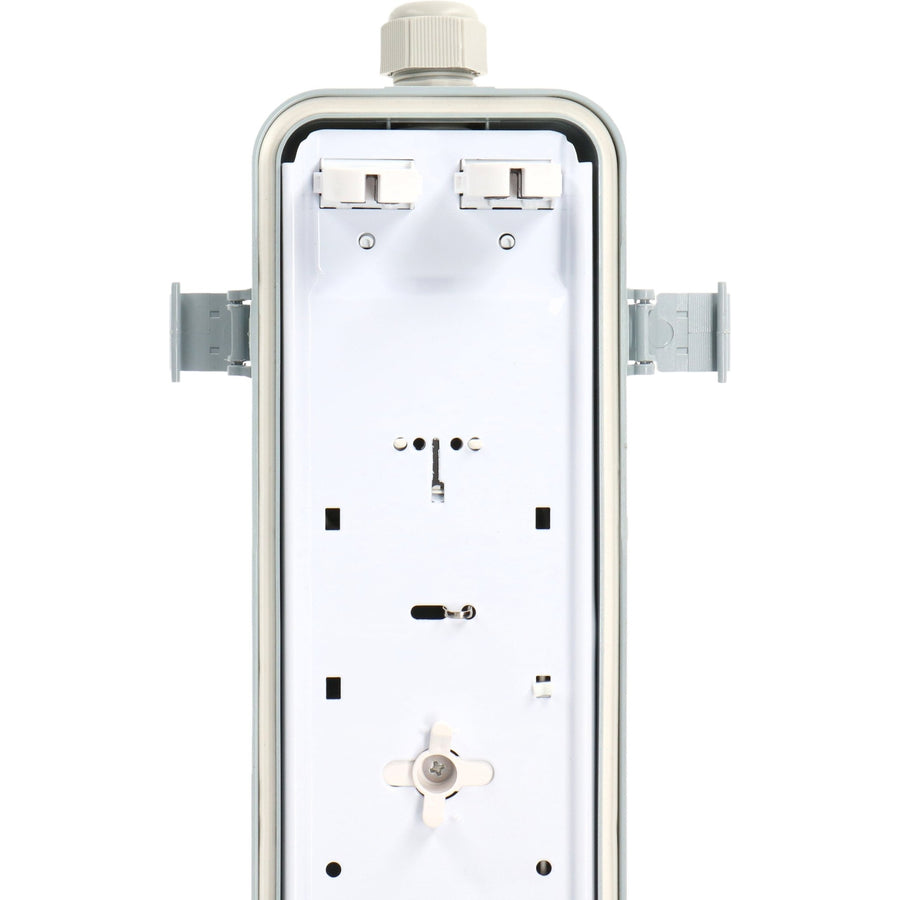 LED's Light Dubbele LED TL lamp 60 cm - compleet met LED buizen - Binnen en buiten - 2200 lm - 2x6W - 4000K - 185lm/w - Energielabel B TL verlichting led.gl