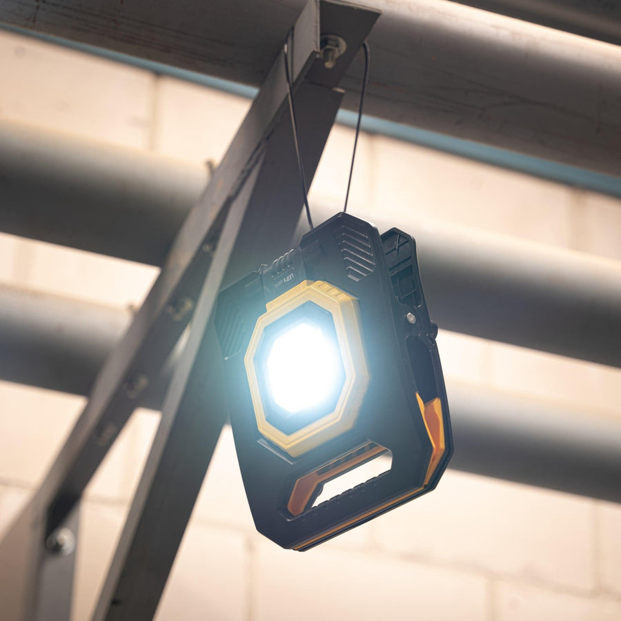LED's Work Oplaadbare Werklamp 1500 - Met accu oplaadbaar - Draadloos - IP54 waterbestendig Werklampen led.gl